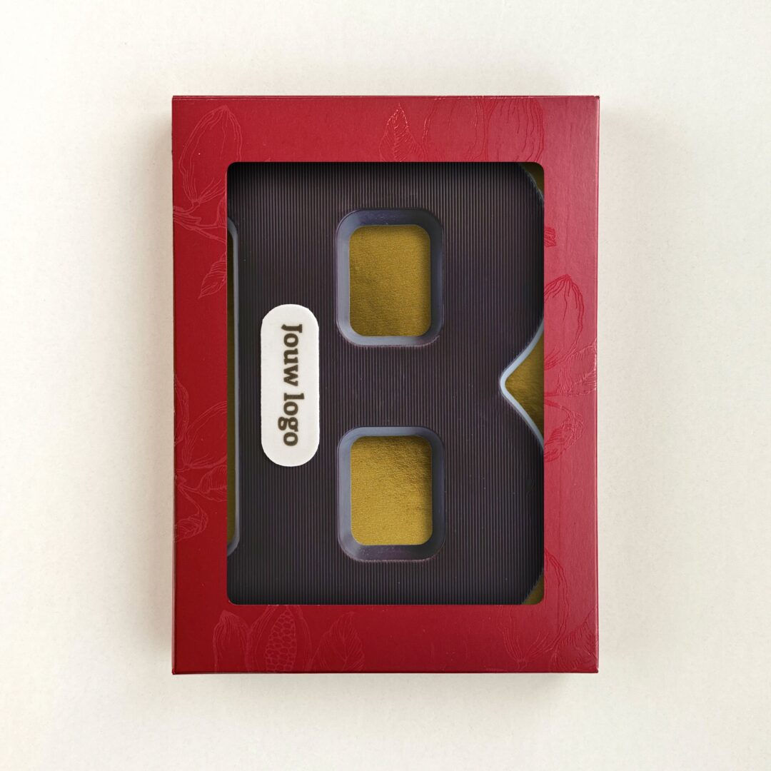 Chocoladeletter Eigen Logo B Puur