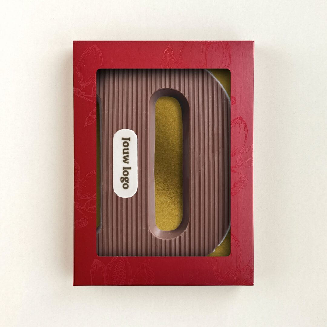 Chocoladeletter Eigen Logo D Melk