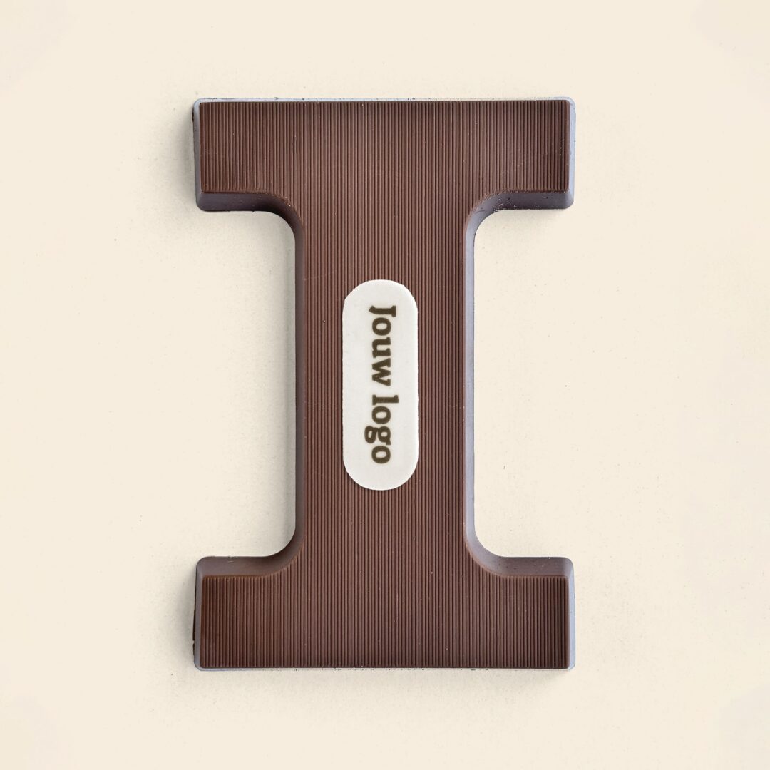 Chocoladeletter Eigen Logo I Melk