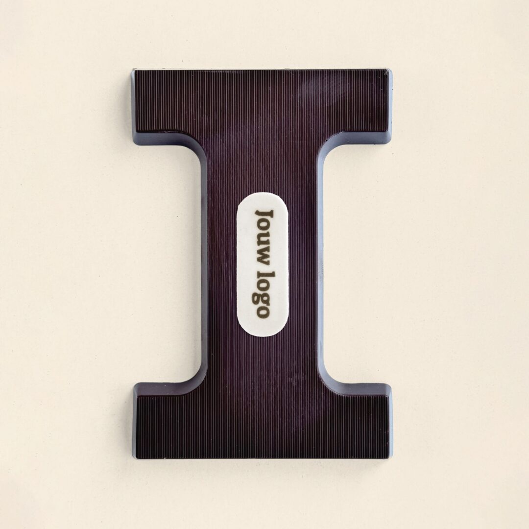 Chocoladeletter Eigen Logo I Puur