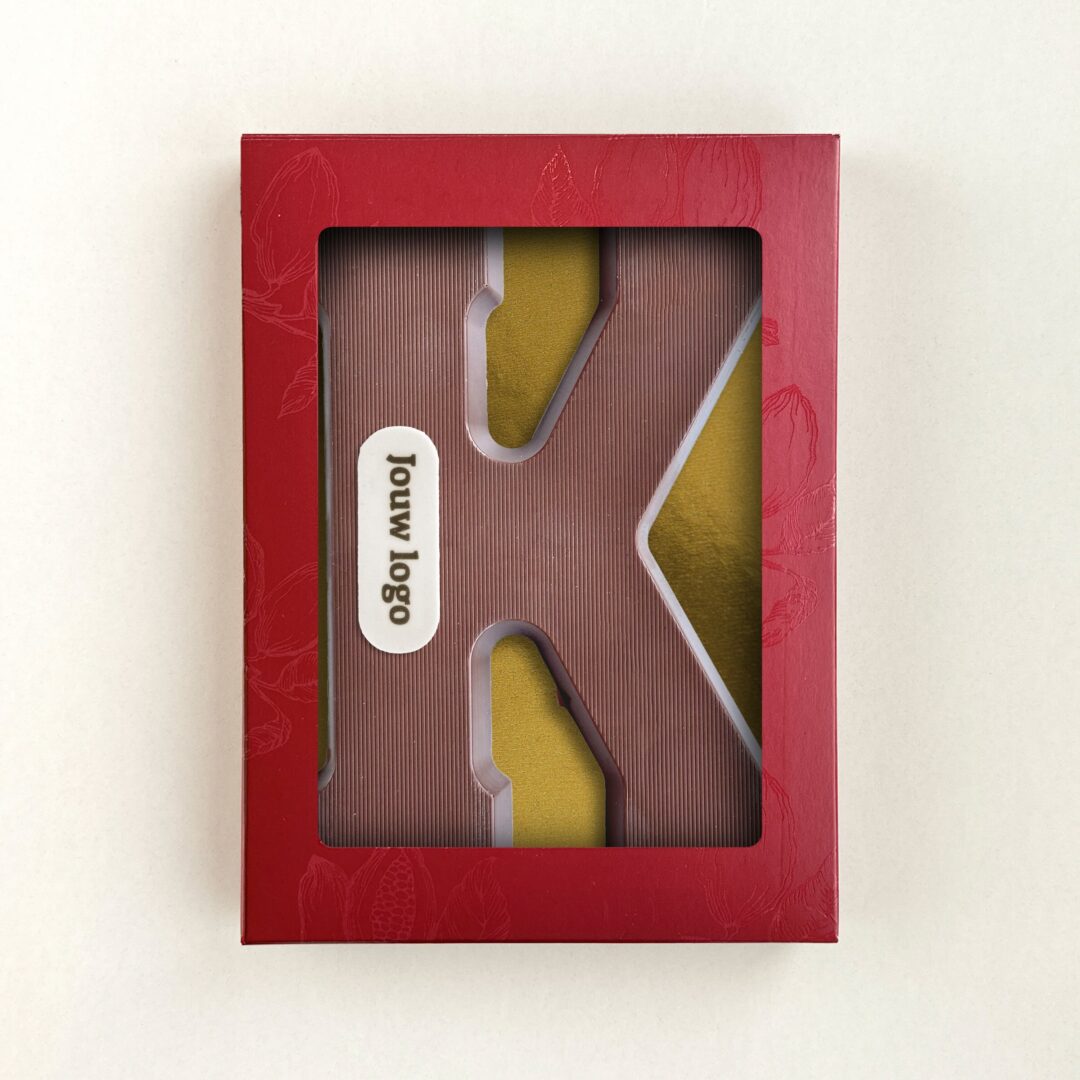 Chocoladeletter Eigen Logo K Melk