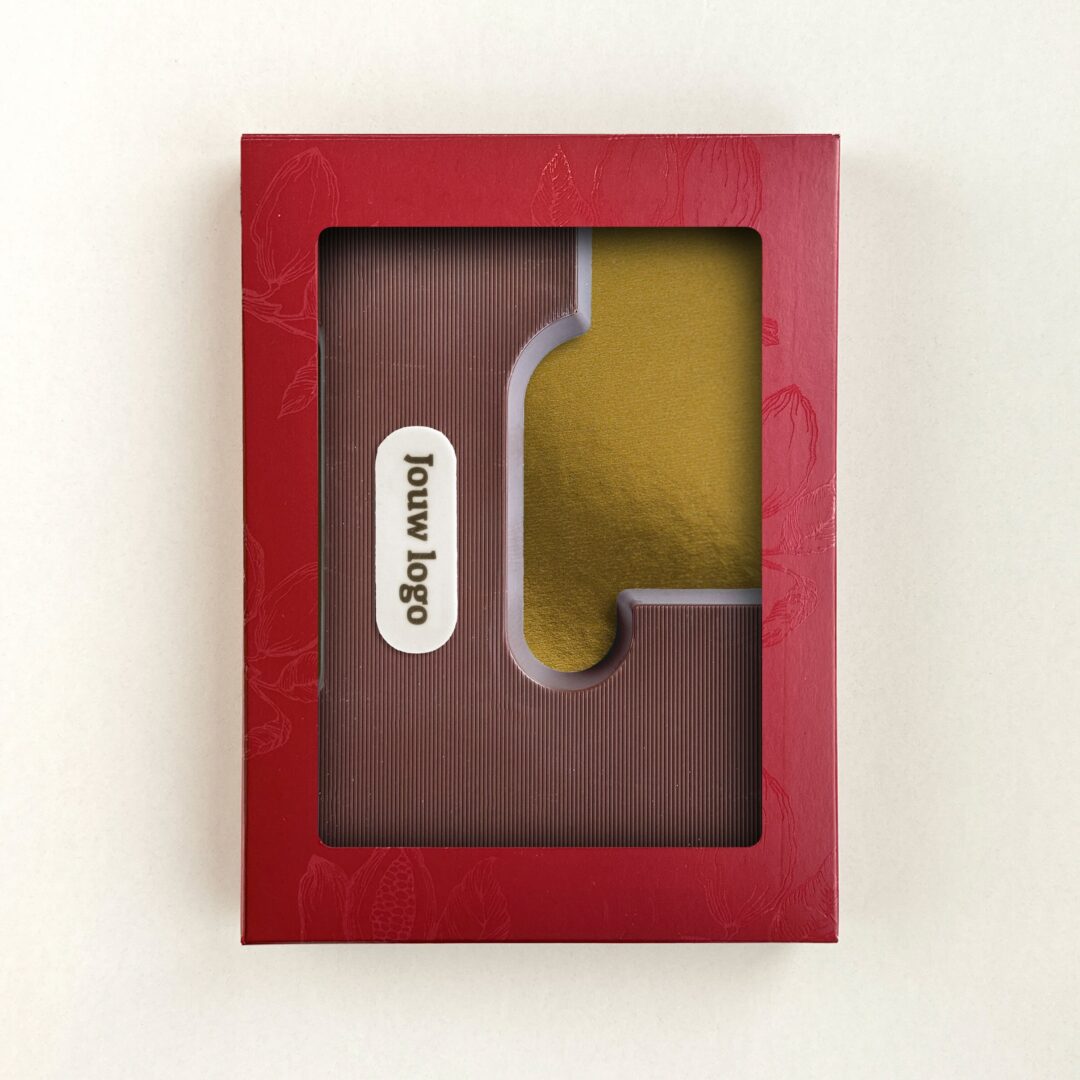 Chocoladeletter Eigen Logo L Melk