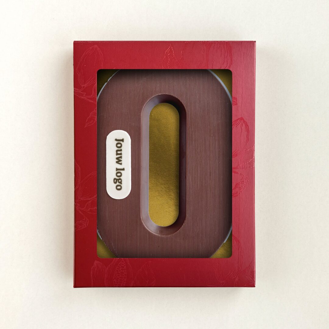 Chocoladeletter Eigen Logo O Melk