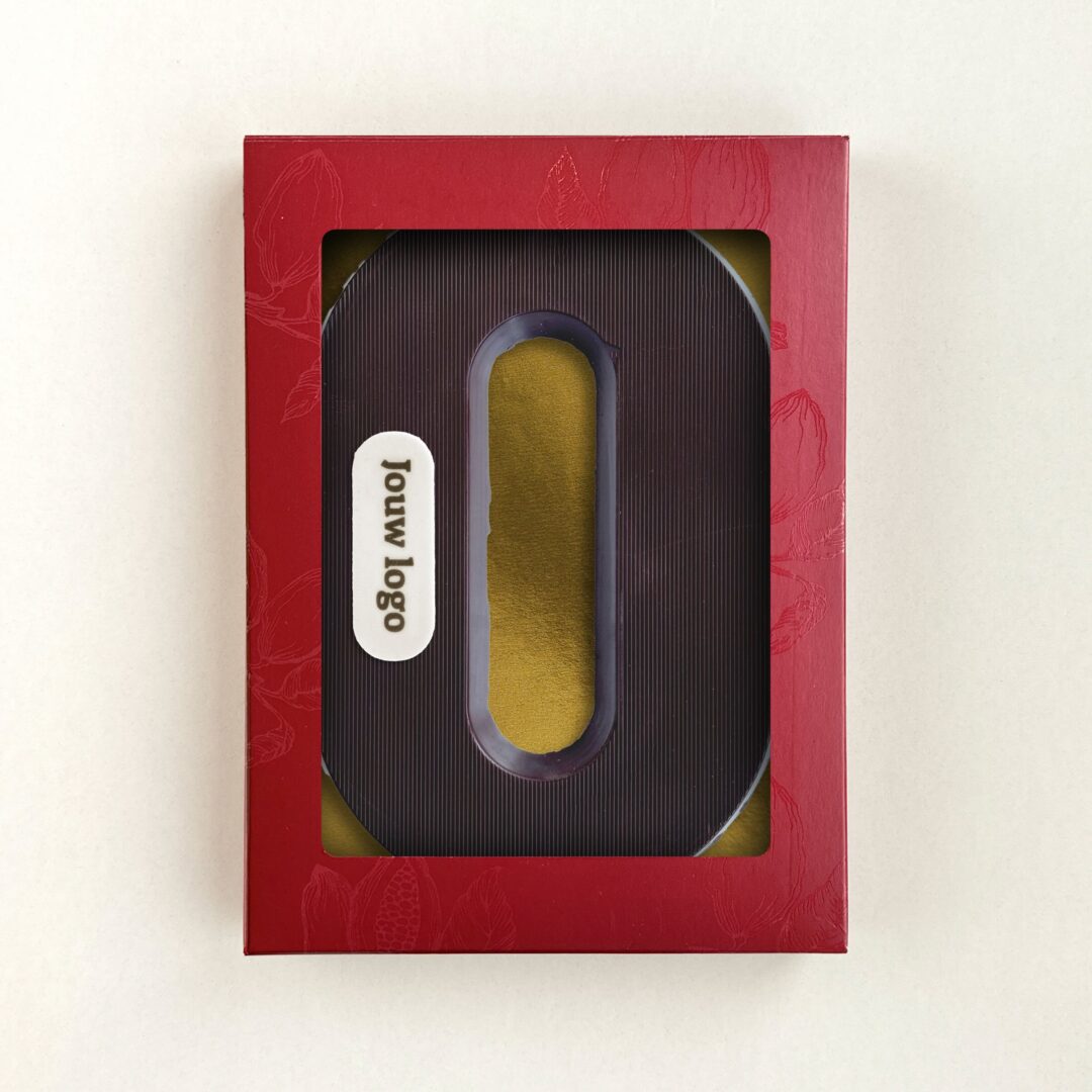Chocoladeletter Eigen Logo O Puur
