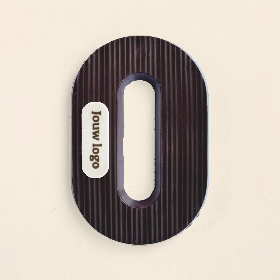 Chocoladeletter Eigen Logo O Puur