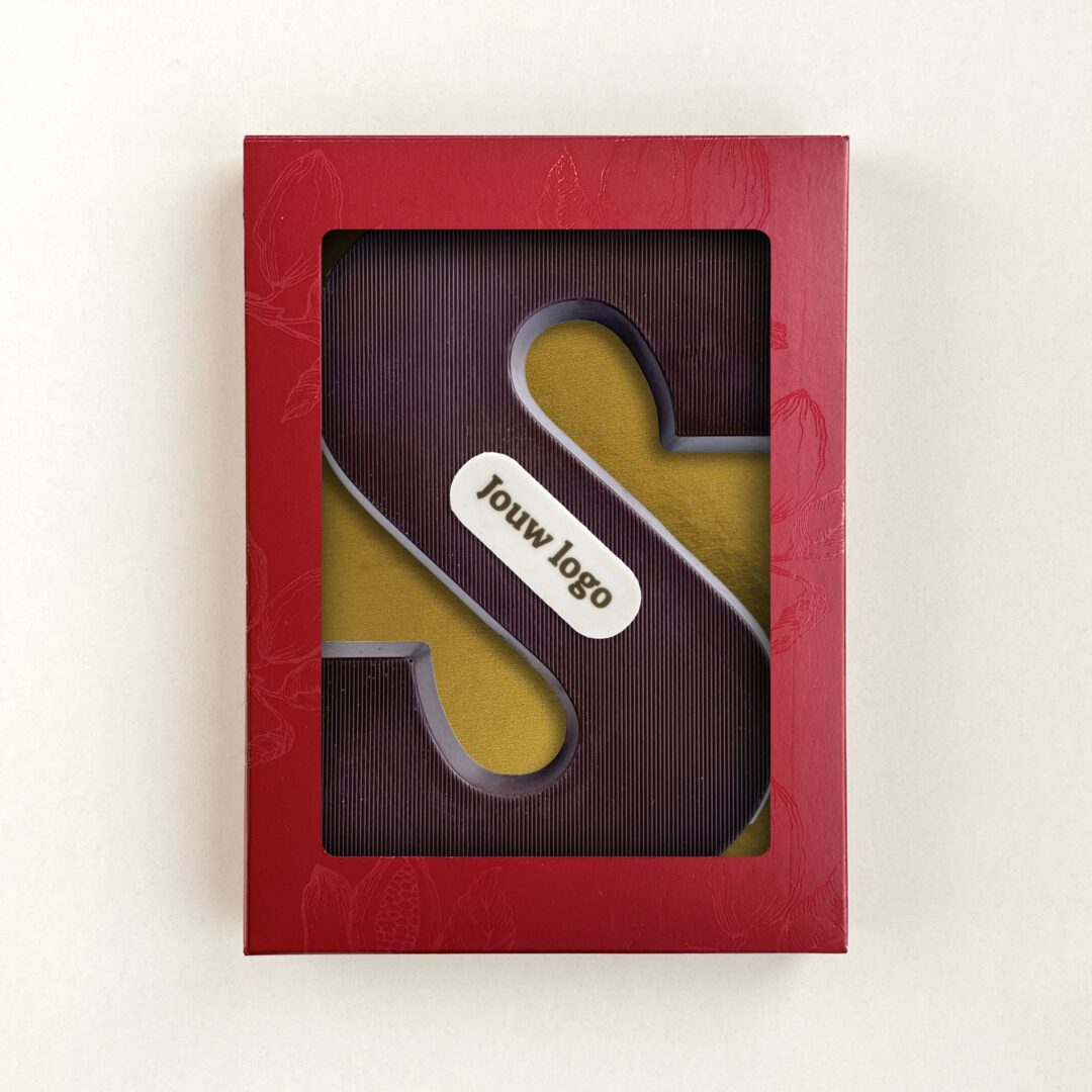 Chocoladeletter Eigen Logo S Puur