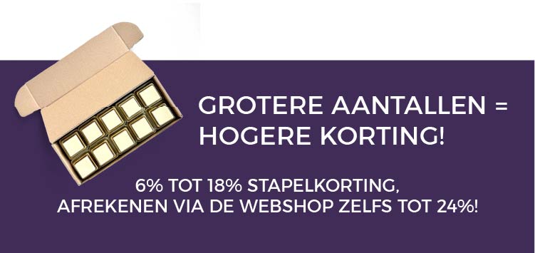 Meer artikelen is hogere korting bij Tasty Present