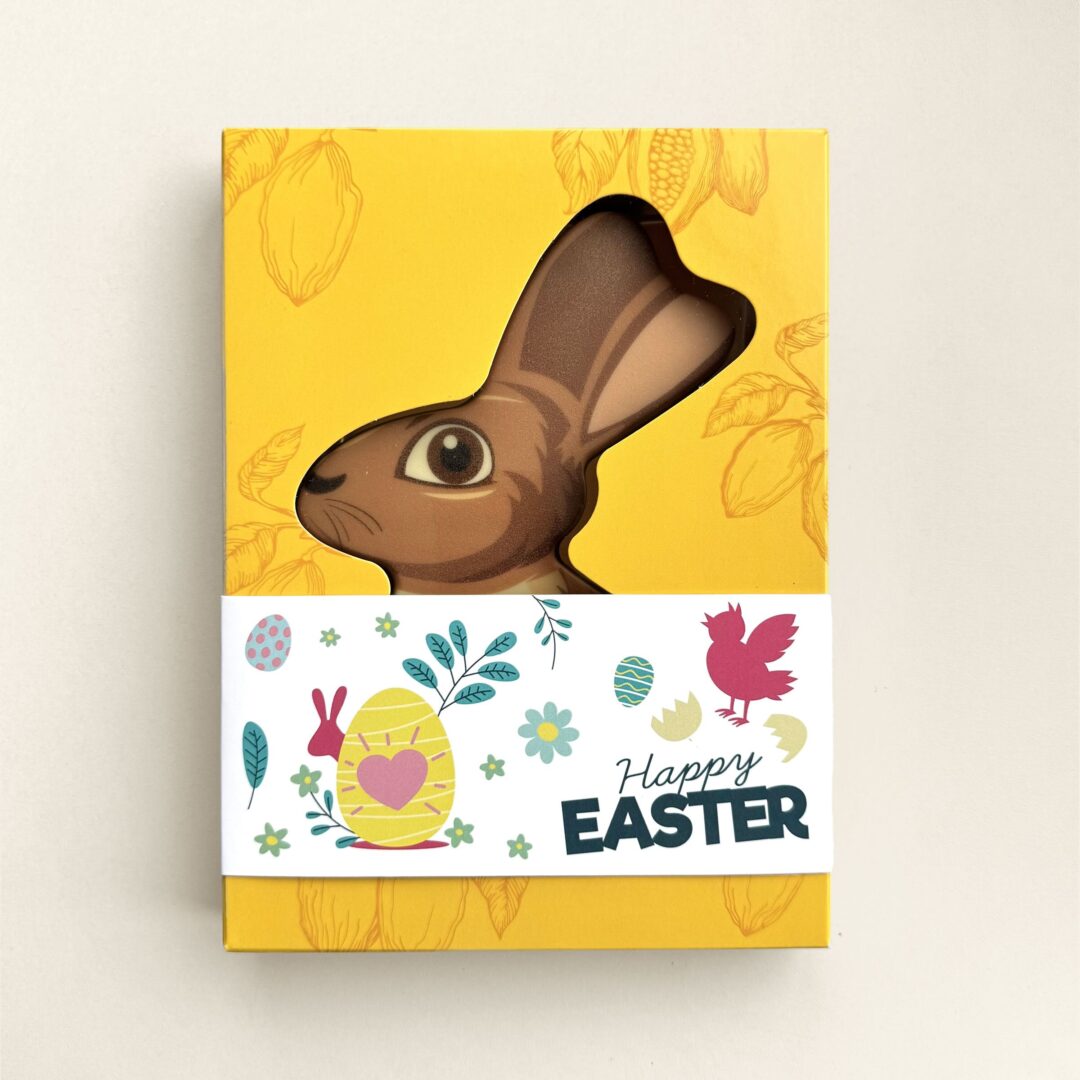 chocolade paashaas snuitje