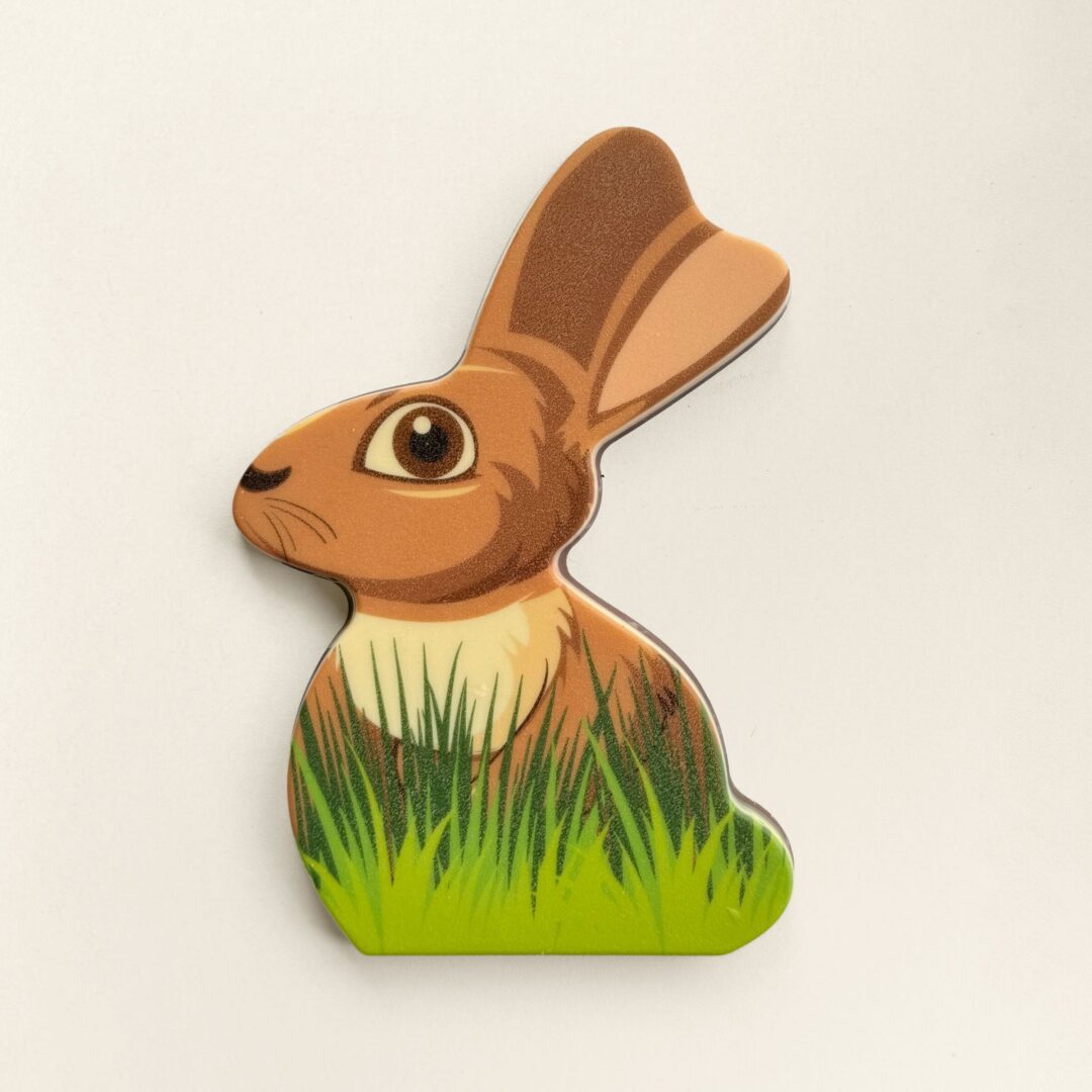 chocolade paashaas snuitje