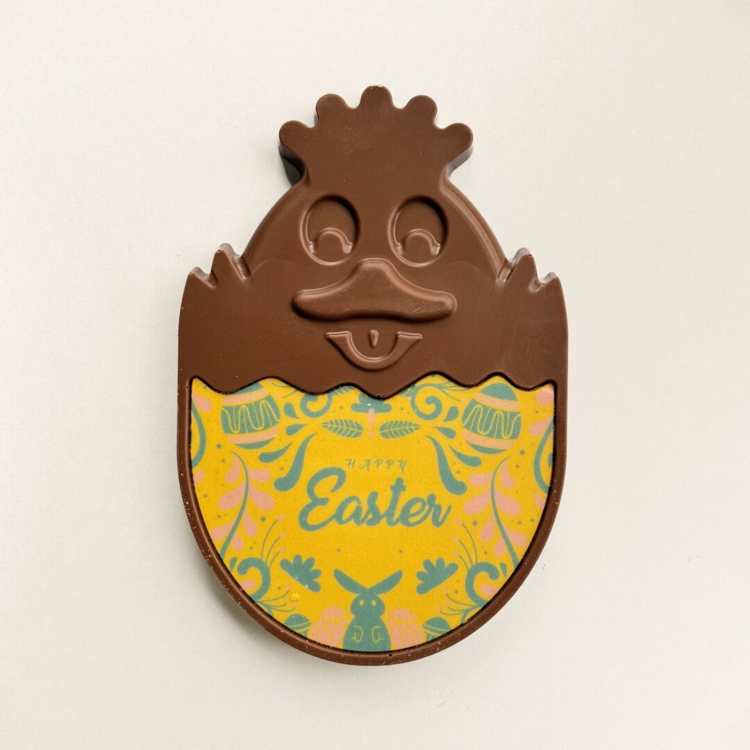 chocolade paaskuiken Geel
