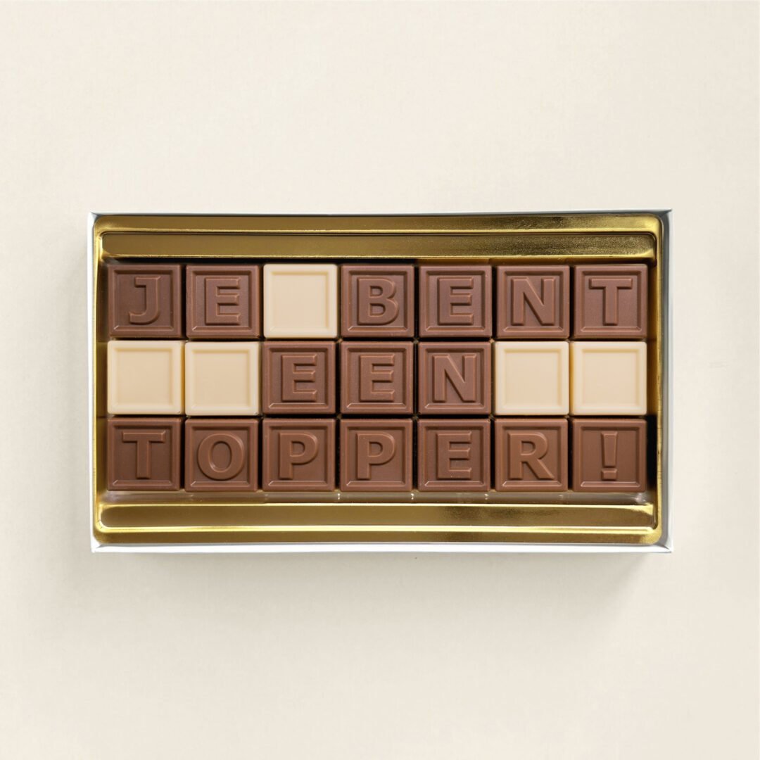 Chocotelegram 21 - Je bent een topper!