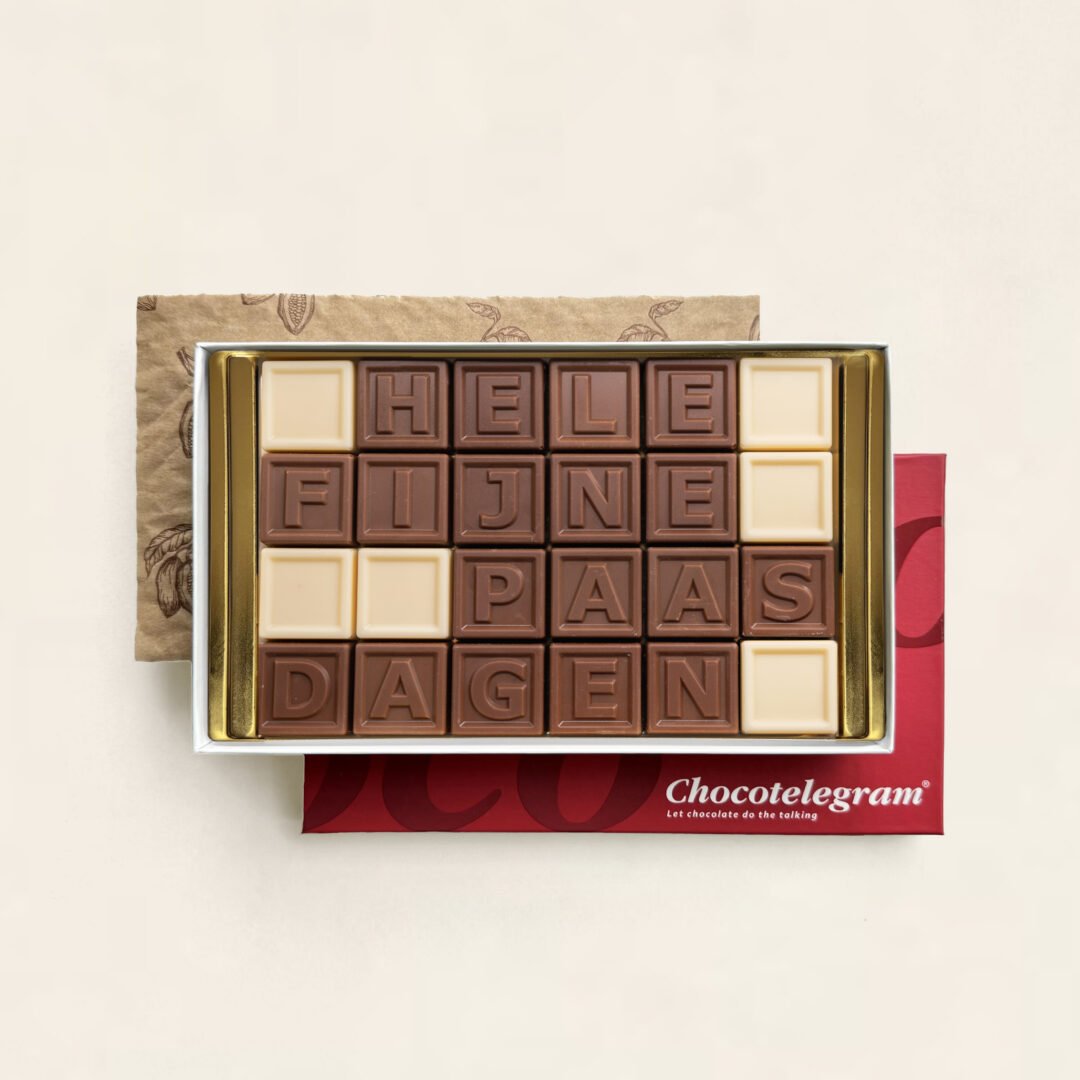 Chocotelegram 21 - hele fijne paasdagen