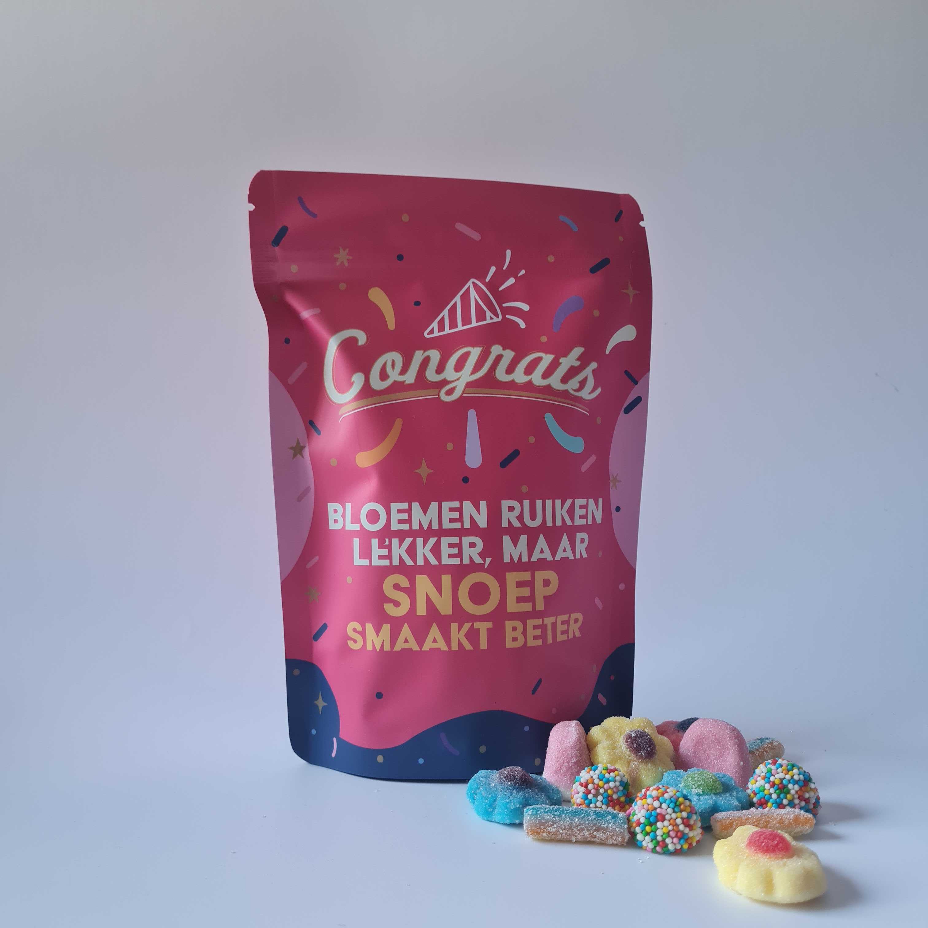 Stazak - gemengd snoep - congrats