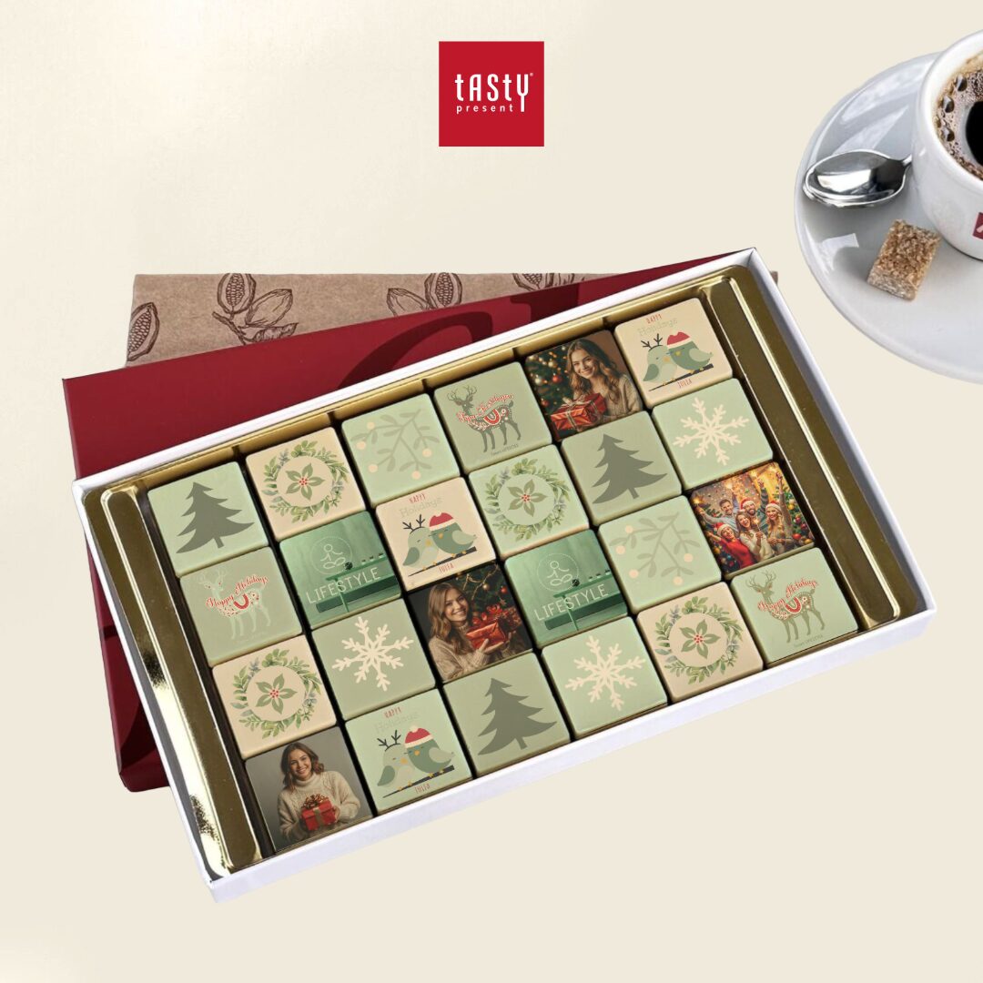 chocolade wenskaarten ontwerpen - super makkelijk - tasty present