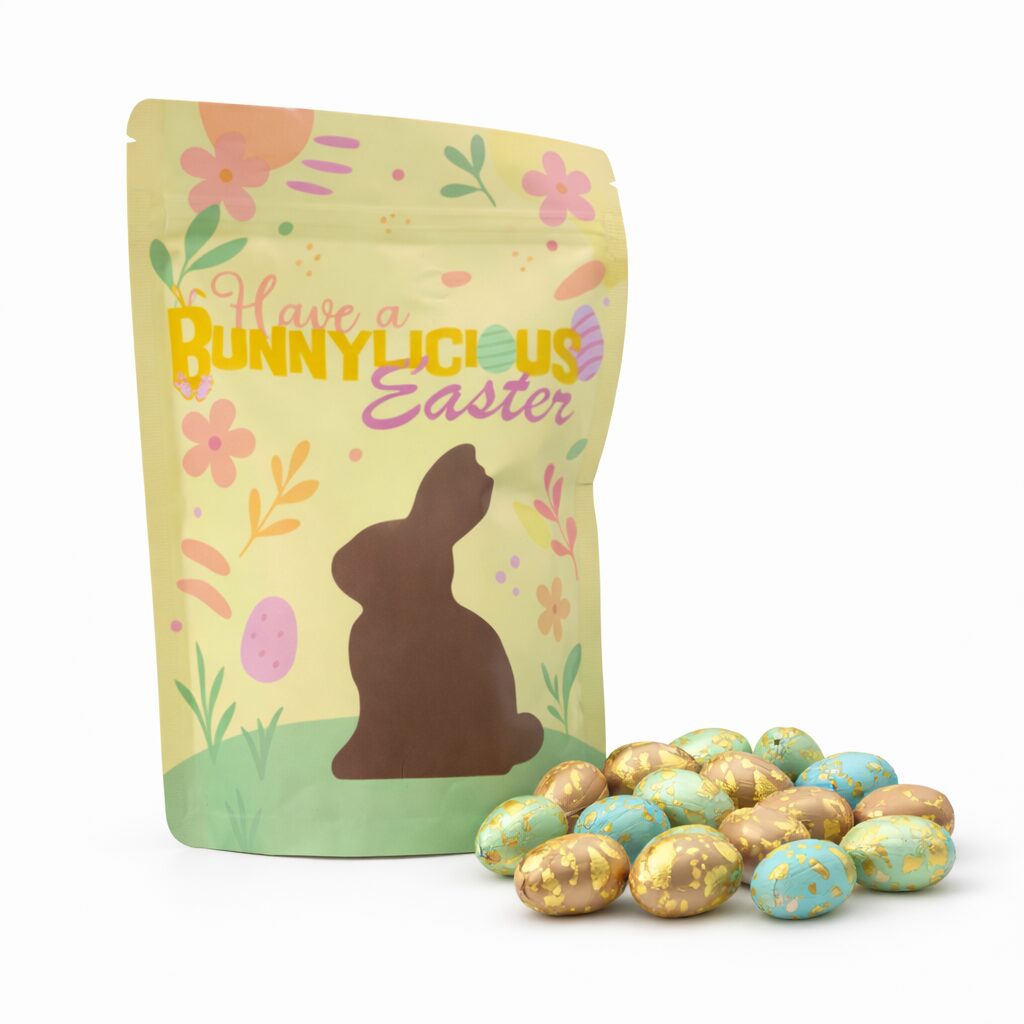 Paasstazak met chocolade paaseitjes