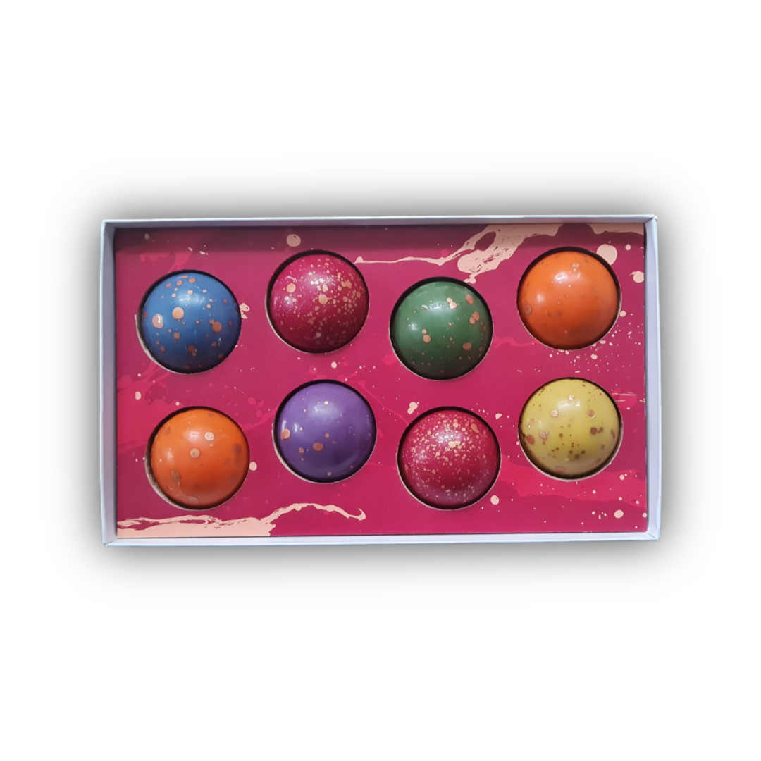 Luxe XL chocolade bonbons. met heerlijke vullingen - Tasty Present