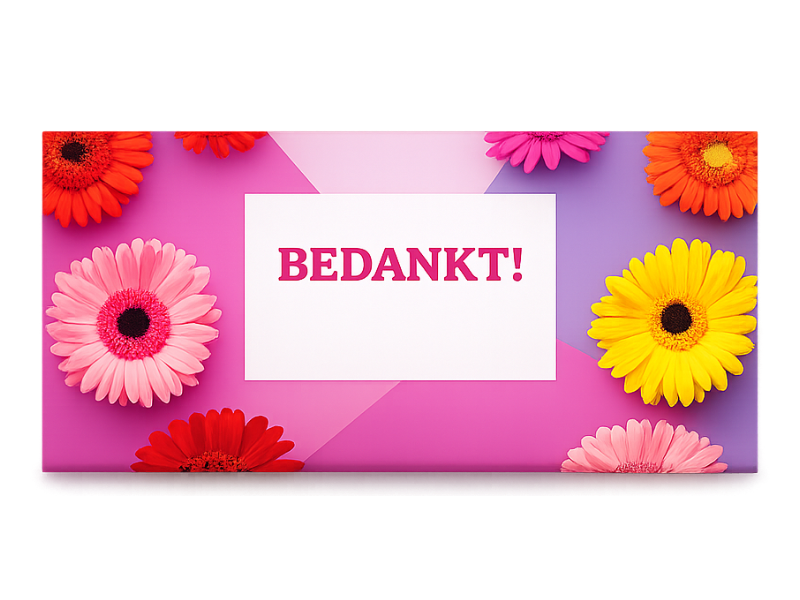 Schokoladentafel mit Ihrer eigenen Botschaft bedrucken. Tasty Present – personalisierte Schokolade und Süßwaren