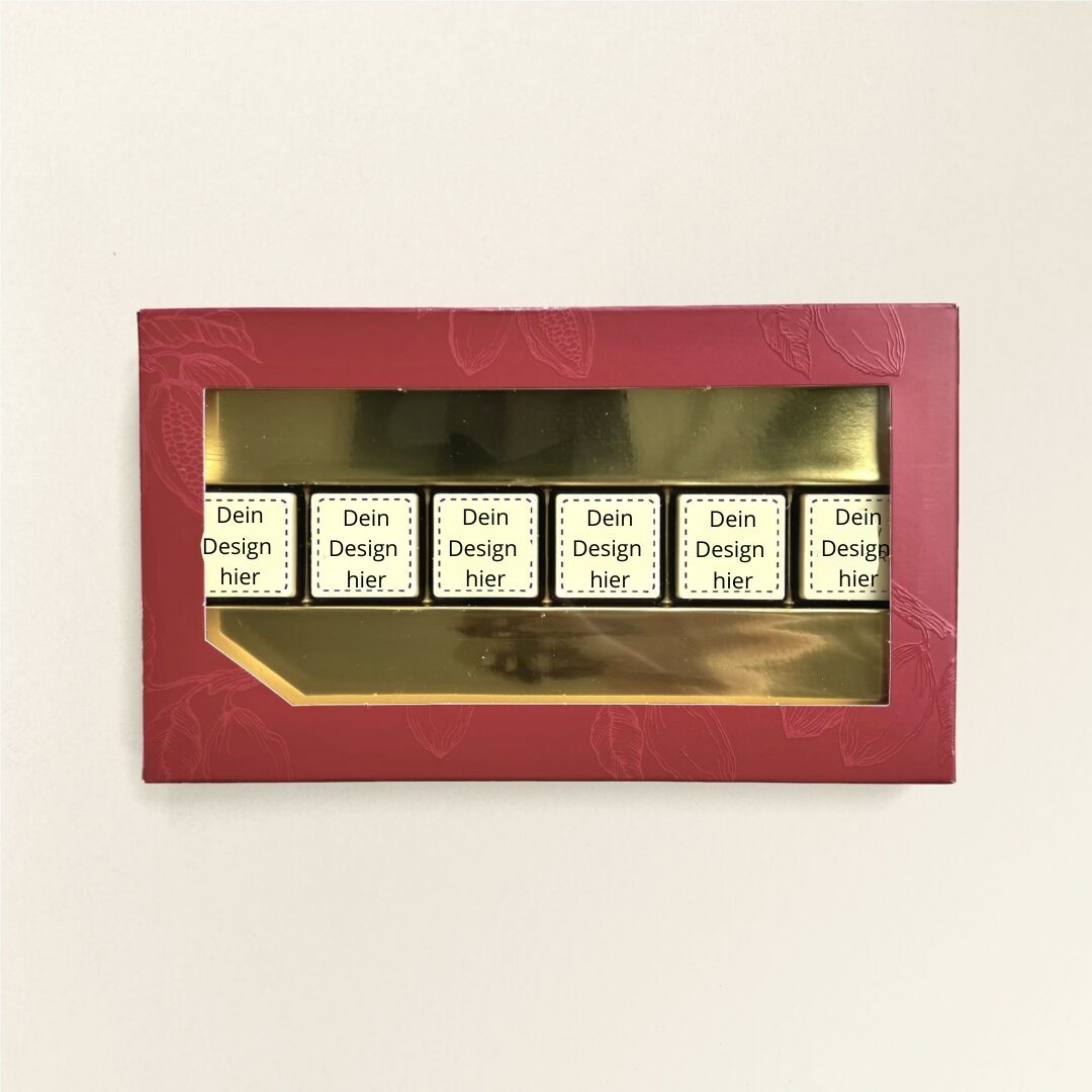 Schokoladen-Logo-Block 6x