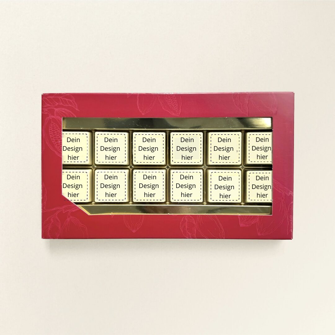 Schokoladen-Logo-Block 12x