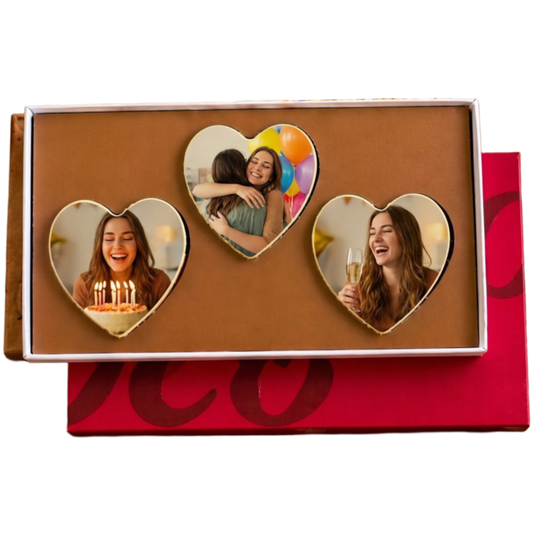 Chocolade harten - Branding Bitez tasty Present