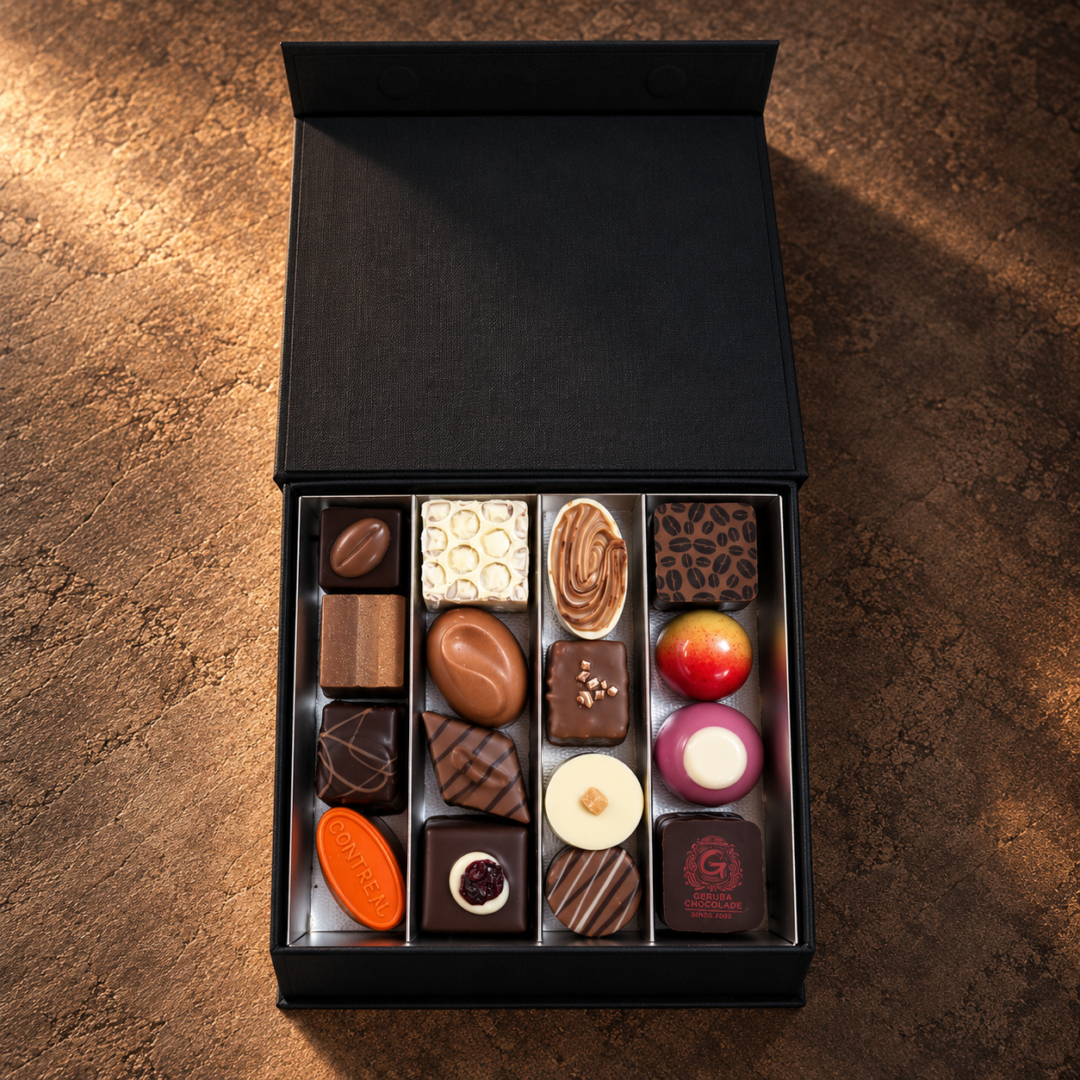 Obsession Nr. 16 – luxuriöse Geschenkbox mit edlen Pralinen